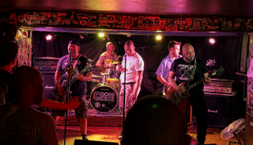 Punk concert at Klub 007 Strahov Prague