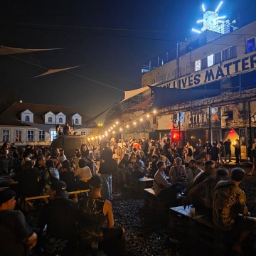 Punk and alternative concert at Bike Jesus Prague